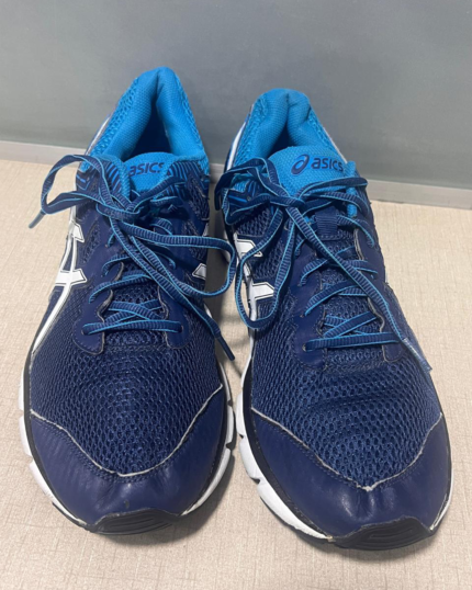 ASICS Blue Mesh Running Shoe