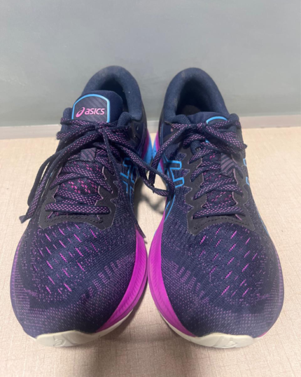 ASICS Men’s Gel Nimbus Style Navy Purple Running Shoes