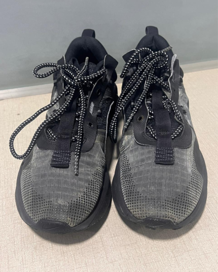 Nike Zoom Winflo 8 – Black/Grey Mesh Running Shoes (Men’s)